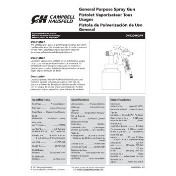Pistola Para Pintar 1.2mm Campbell Hausfeld DH4200