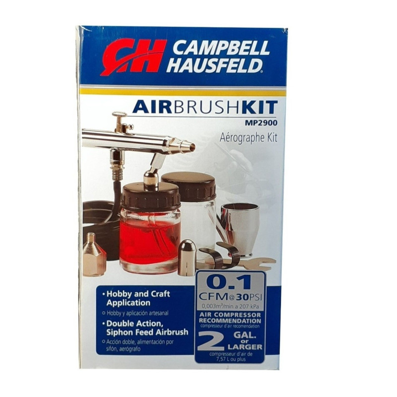 Kit Aerógrafo Campbell Hausfeld Para Compresor MP2900