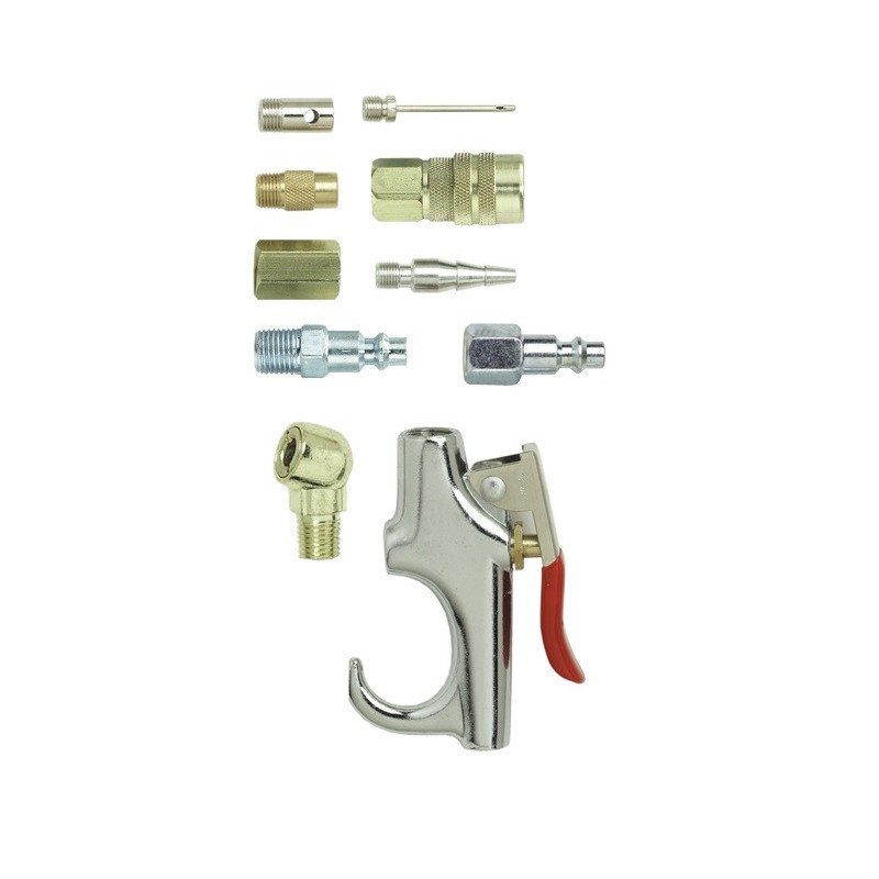 Kit De Accesorios Para Compresor De Aire 10 pzs